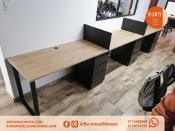 islas de trabajo mobiliario para oficina